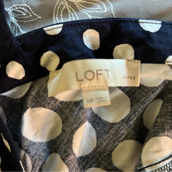 Loft polka Dot Cotton dress - Picture 5 of 7